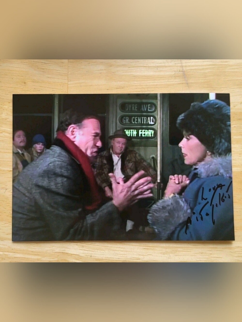 Nita Talbot All In The Family Girl Happy Hand Signed 4x6 Autograph